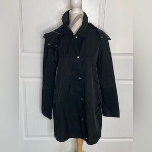 Tommy Hilfiger Medium Removable Hood Rain Coat